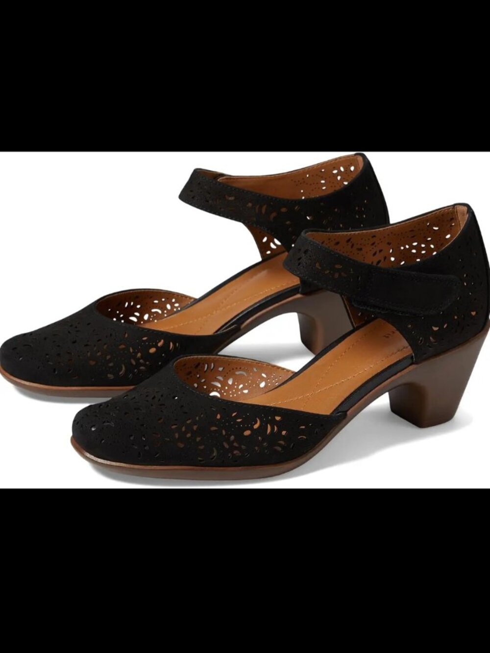 Easy Spirit Cindie Mary Jane Heels Sz. 9, Black